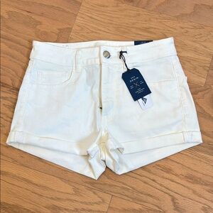 American Eagle White Denim Shorts